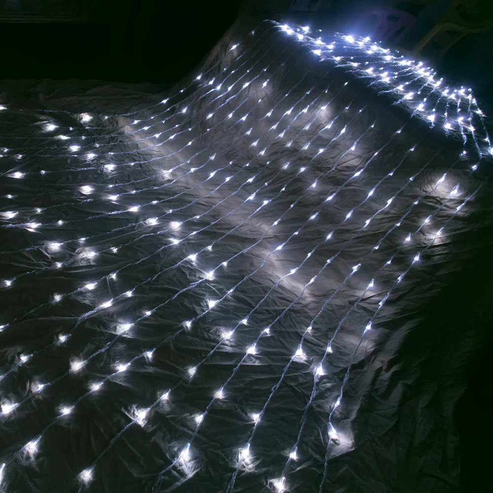 3*3 м 320 светодиодный водостойкий светильник-гирлянда с изображением водостойкого метеоритного дождя, Рождественская Свадебная гирлянда