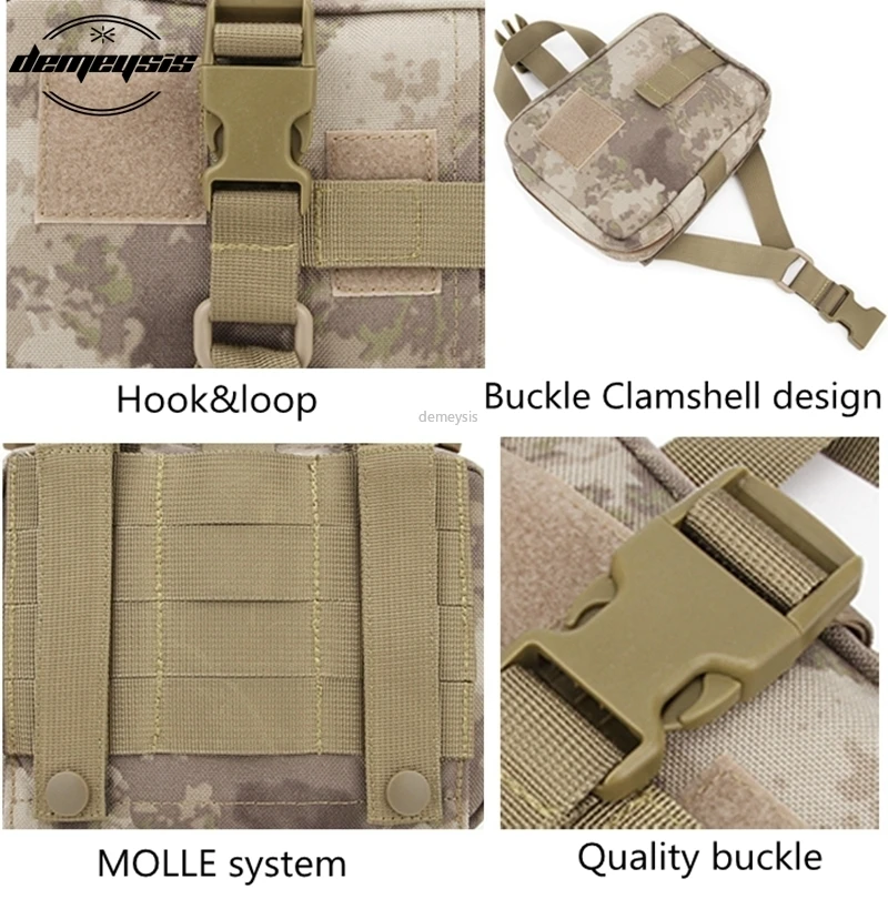 Тактические сумки для первой помощи Molle, медицинские аксессуары, сумка на пояс, Военная Сумочка для лекарств