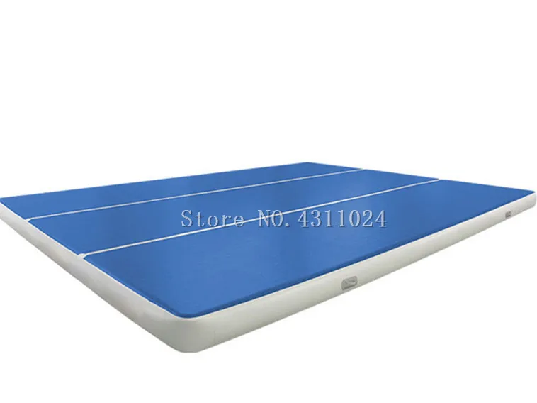 Высокое качество, голубой цвет, 14x2x0,2 м, розовый надувной воздушный трек, надувной трек для сушки, надувной воздушный трек для продажи