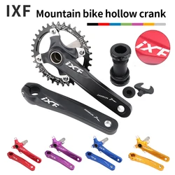 IXF Bicycle Crank Set 104 BCD CNC Untralight Crank Arm MTB/Road Bicycle Crankset With BB Crank for Bicycle Accessories Bike Part