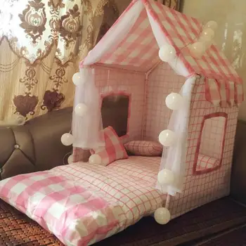

9998 Cat Litter Dog Kennel Can Unpick And Wash Xia Xiaozhong Type Dog Pet Dog House Than Teddy Bear Princess Bed Four Seasons