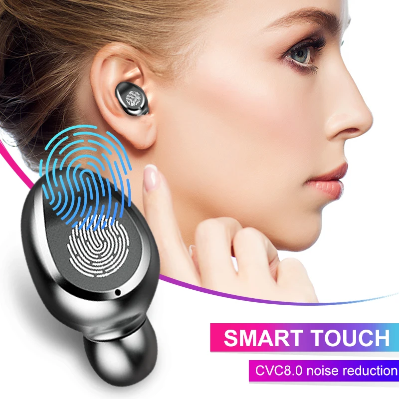 Bluetooth V5.0 наушники беспроводные стерео Спортивные Беспроводные гарнитура 2000 мАч