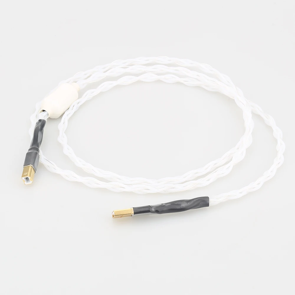 Декодер Hi Fi линейный серебристый 1 м|usb hifi cable|hifi cablecable 1m |