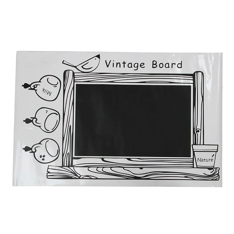 

BESTPVC Framed Blackboard Removable Wall Sticker Chalk Board Chalkboard Decal