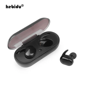 

kebidu W13 TWS Wireless Bluetooth Earphone Stereo Bass Handsfree Touch Control Bluetooth 5.0 Headset Sports Earbuds With Mic