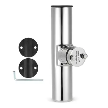 

Fishing Adjustable Boat Rod Holder Fishing Pole Racks Fishing Rod Stand-off Tube Rod Holder 19mm 25mm OD Pole Bracket Support