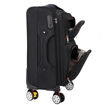 

Oxford Cloth Suitcase 24 Inch Pull-rod Suitcase Cardan Wheel 22 Suitcase Canvas Suitcase 26 Student Large Capacity Password Box