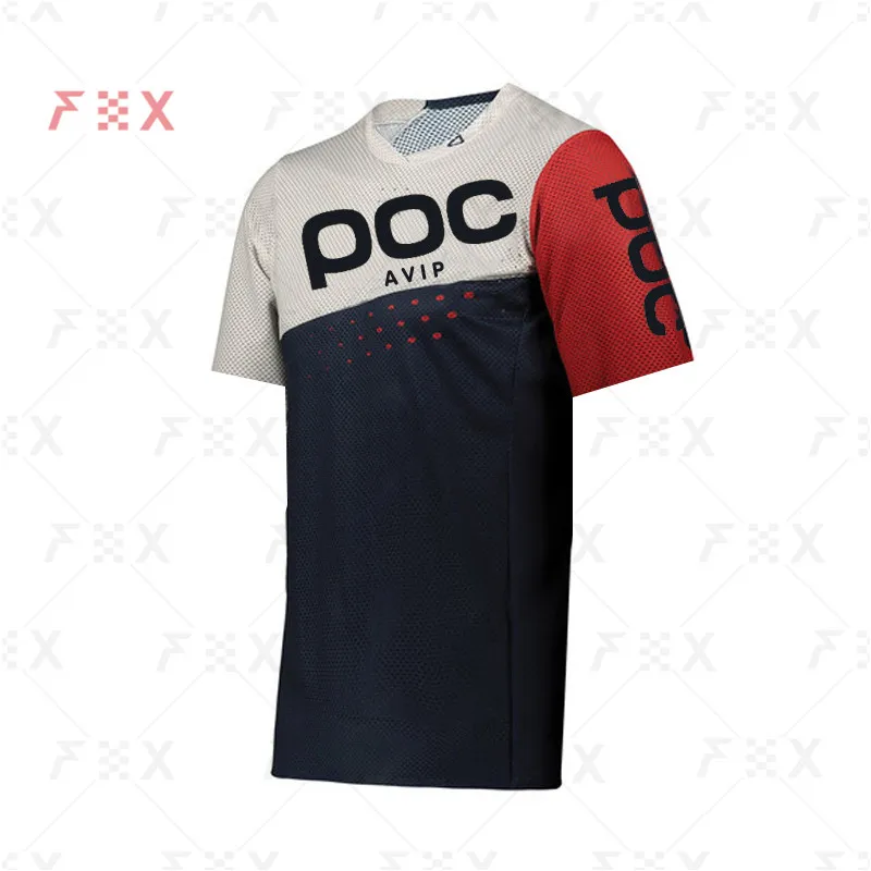 thumbnail image 1 of Camiseta de carreras todoterreno ATV 2021 Camiseta de ciclismo de descenso AM RF 2022 Camiseta de motociclismo Camiseta de motocross MTB AVIP POC JERSEY, 1 of 5