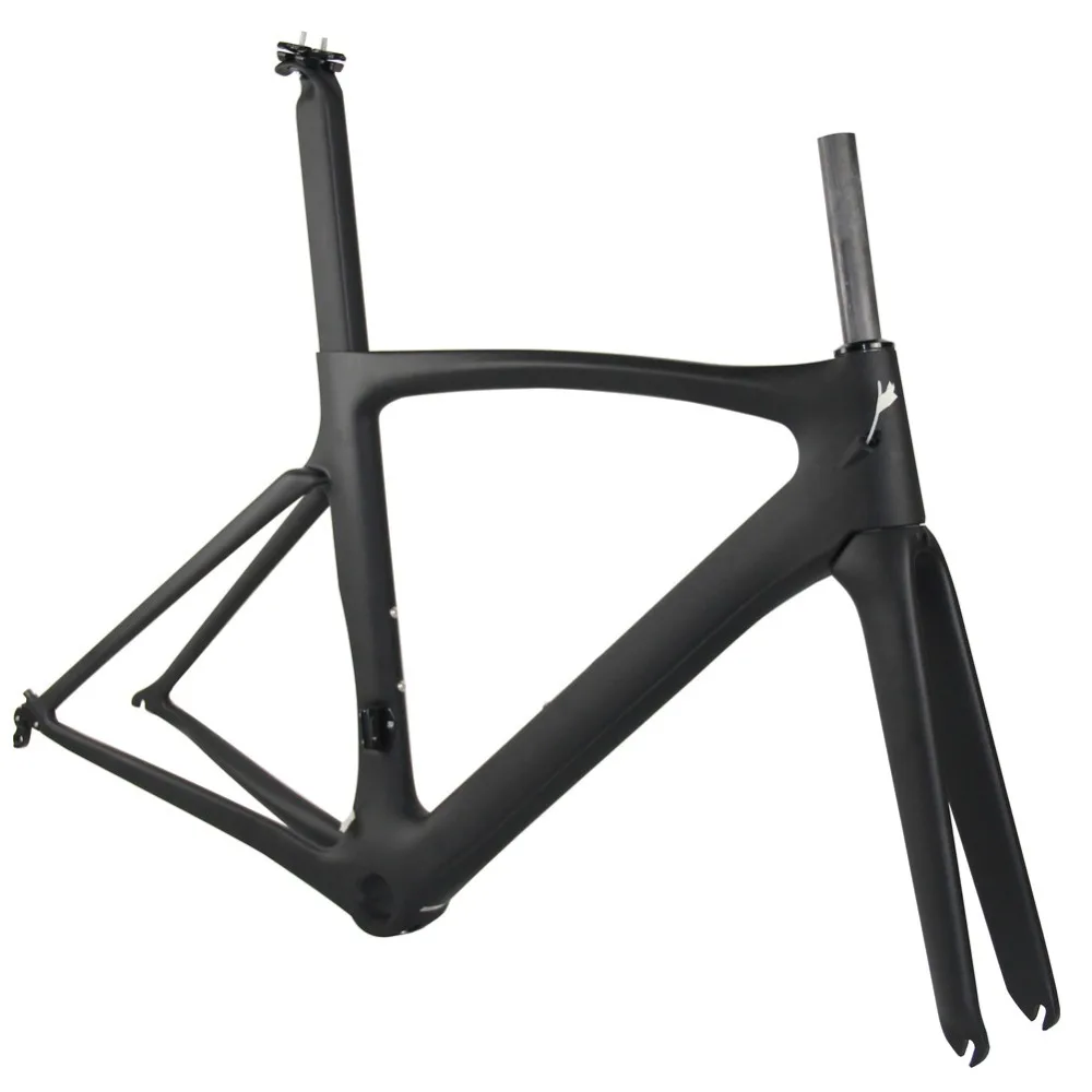 Flash Deal Spcycle T1000 Full Carbon Fiber Road Bicycle Frames 700C Aero Cycling Racing Bike Carbon Frames PF30 46/49/52/54/56/58cm 5