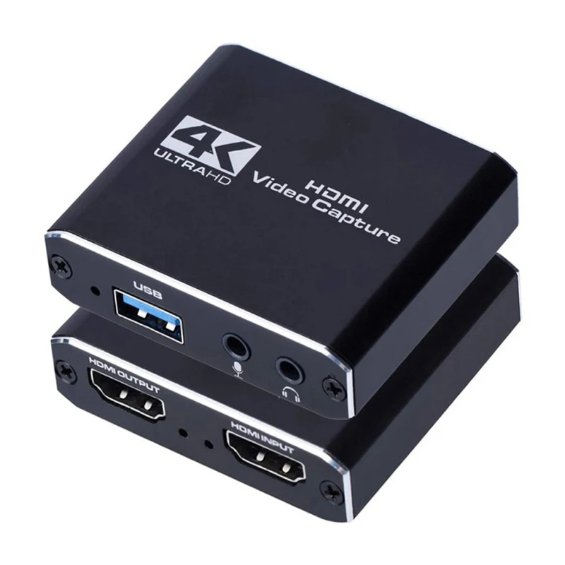 Карта видеозахвата 4K USB 3 0 для PS4 игр DVD видеокамер | Электроника