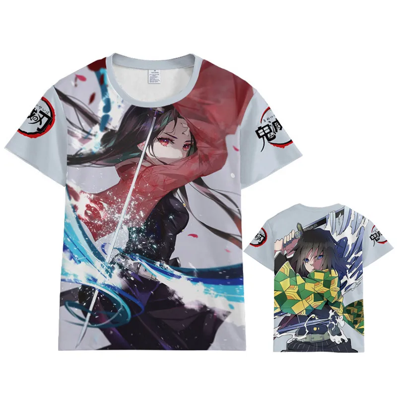 G Coshome, аниме, Demon Slayer, Kimetsu no Yaiba, косплей, Tanjiro Kamado, футболка для мужчин и женщин, костюм, короткий рукав, летние футболки, топы - Цвет: G