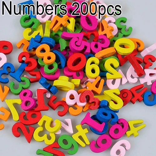 Numbers 200pcs