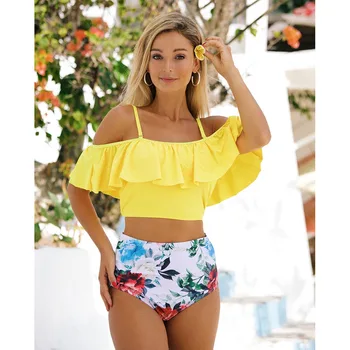 

Sexy Bandage Bikini Set Women Swimsuit Halter Bikini Bandeau Swimwear Sexy Thong Biquini Bathing Swim Wear Beach Suit Beachwear