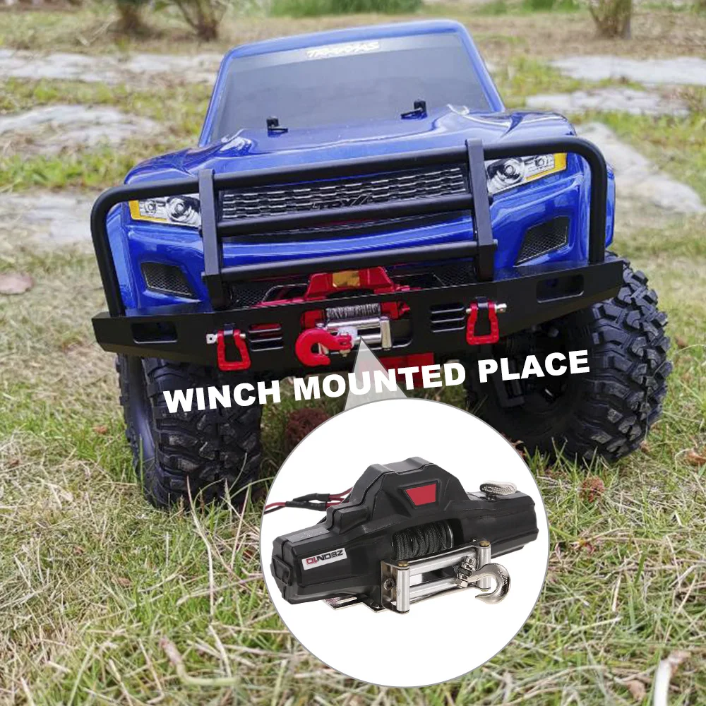 Mounting Front LED Light Bumper Holder Bar For 1/10 Traxxas TRX4 Sport TF2 Car Mounting Front LED Light Bumper Holder Bar For 1/10 Traxxas TRX4 Sport TF2 Car
