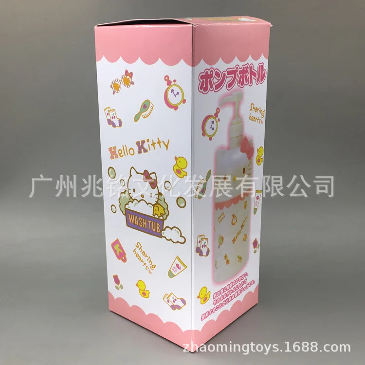 Kitty My Melody шампунь гель для душа 1000 большая емкость бутылка с насадкой насоса в коробке