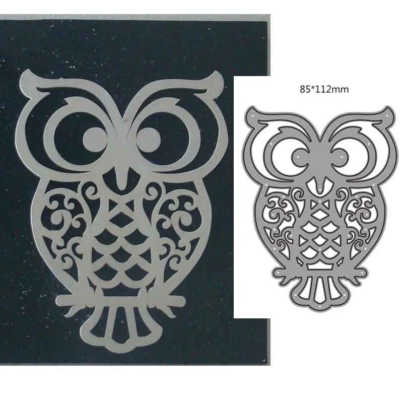 

Металлические режущие штампы, высечки, формы для животных, совы, украшения, скрапбук, бумага, ремесло, нож, лезвия, дырокол, трафареты