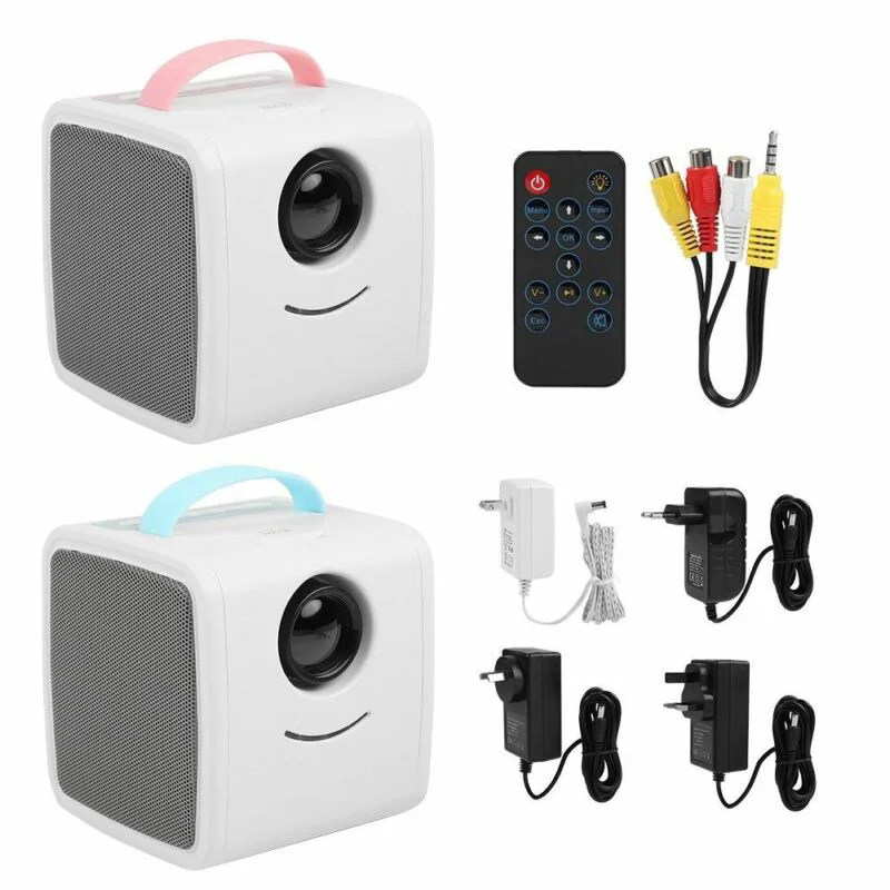 Q2 Mini Projector 700 Lumens Children's Toy Portable Projector Children Education Mini LED Home Beamer Support 1080P