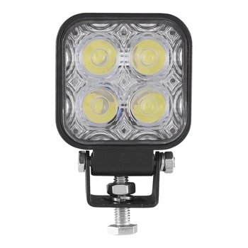 

12W Car LED Floodlight Outdoor Light Die Casting for SUV Cars DC 12V-24V IP67 Flood Light Cool White Lights 5800 - 6200K