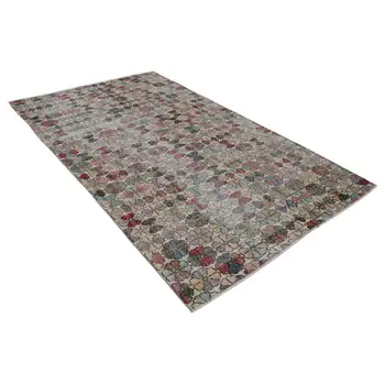 

154x257 Cm Multicolor Handmade Bohemian Rug-5x8 Ft