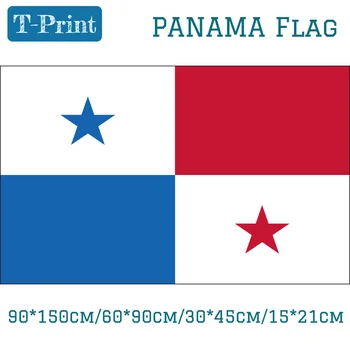 

15PCS Flag 15*21cm 90*150cm 60*90cm Panama National Flag For World Cup / National Day / Home Decoration 30*45cm Car Flag