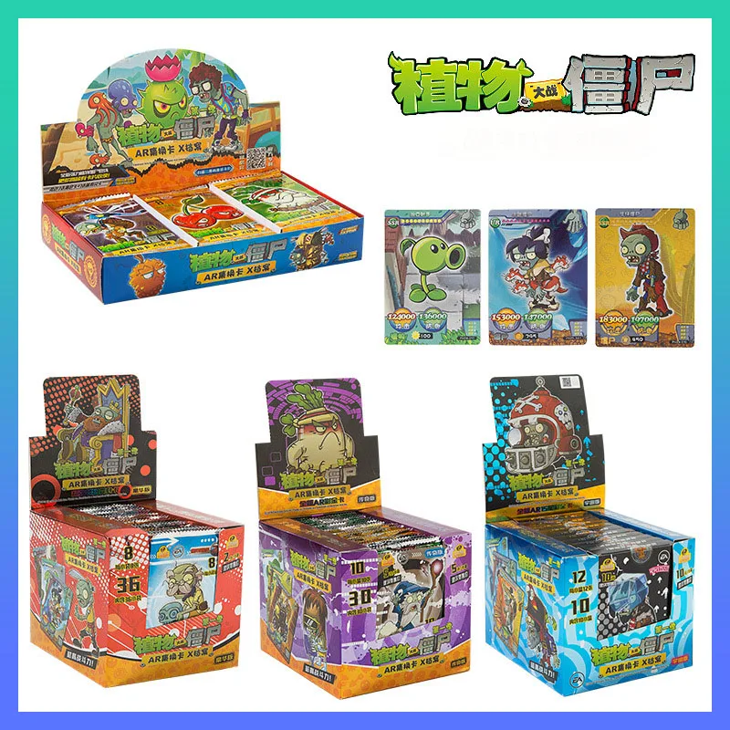Toy Pvz Game-Cards Action-Figures Vs Zombies Plants Shooter Pea Sunflower Kid