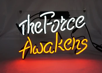 

Neon Light Sign Custom Name Beer Bar Home Decor Open Store Lamp Display The foice Awakens 10''X8''