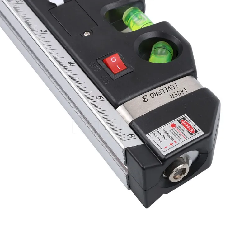 4 in 1 Infrared Laser Level Cross Line Laser Tape with 2.5m Measure Tape 1 PC multifunction laser level tools laser level tool