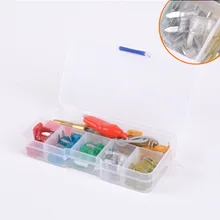 60 шт машинная маленькая пластина безопасности Комбинации 5A 10A 15A 20A 25A 30A с Медь Тесты карандаш