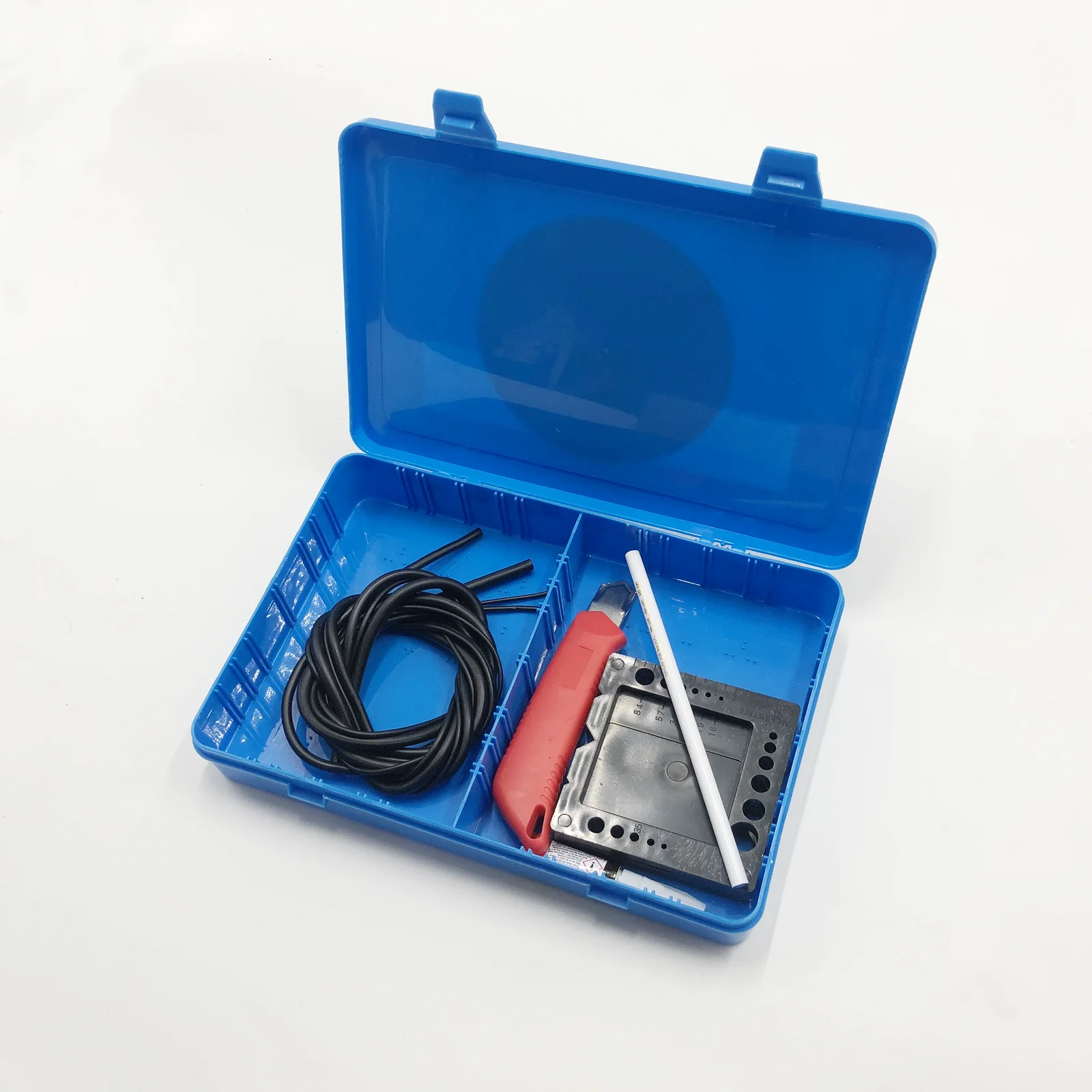 

METRIC NITRILE 70 O-RING SPLICING KIT O-RING CORD, GLUE, SLICER & CUTTING BLOCK INCLUDED O-RING SPLICING KIT