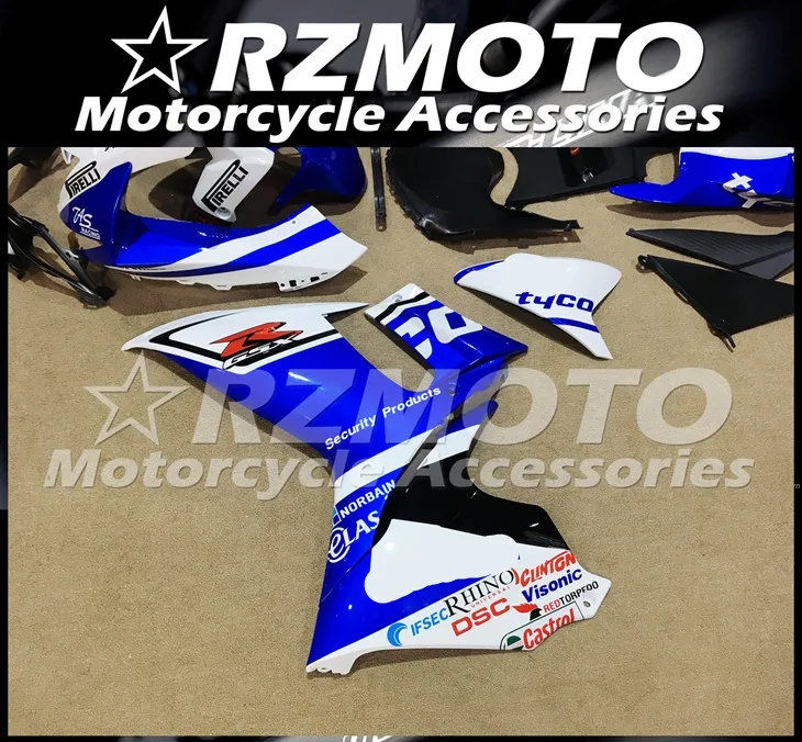 ABS мотоцикл обтекатель комплект для SUZUKI GSXR600 750 L1 L2 L3 2011- год кузов литьевая форма Магазин № 1192