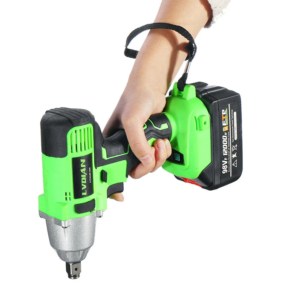 

Auto Repairing Practical Electric Tools Brushless Led Punching Rechargeable Cordless Impact Wrench Carpenter Wireman Waterproof