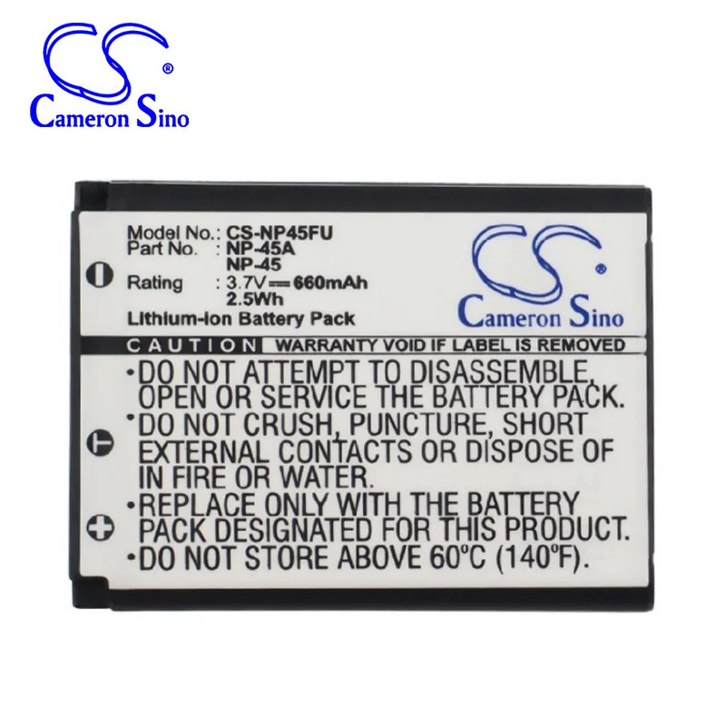 Cameronsino для AVISION MiWand 2 MEDION Life P86121 P86123 P86124 PRAKTICA Luxmedia 12 Z4 Z4TS NP 45 батарея|Цифровые