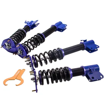 

Coilover Coilovers for Subaru Impreza WRX EJ20 EJ25 GDB Adj Height Camber Plate for GDB GDA GG Bugeye Spring Front Rear Strut