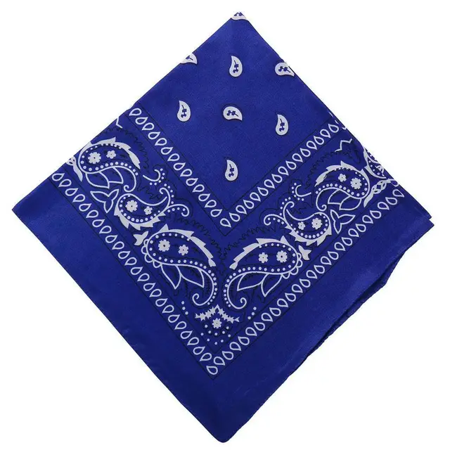 Bohemian Print Bandana Hair Bands for Girls Women Kids Unisex Square Scarf Turban Headband Hair Accessories H