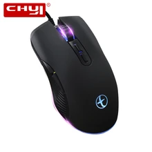 CHYI Проводная компьютерная игровая мышь type-C оптическая мышь 7 кнопок 3200 dpi игровая мышь с светодиодный подсветкой для геймеров ПК ноутбука рабочего стола