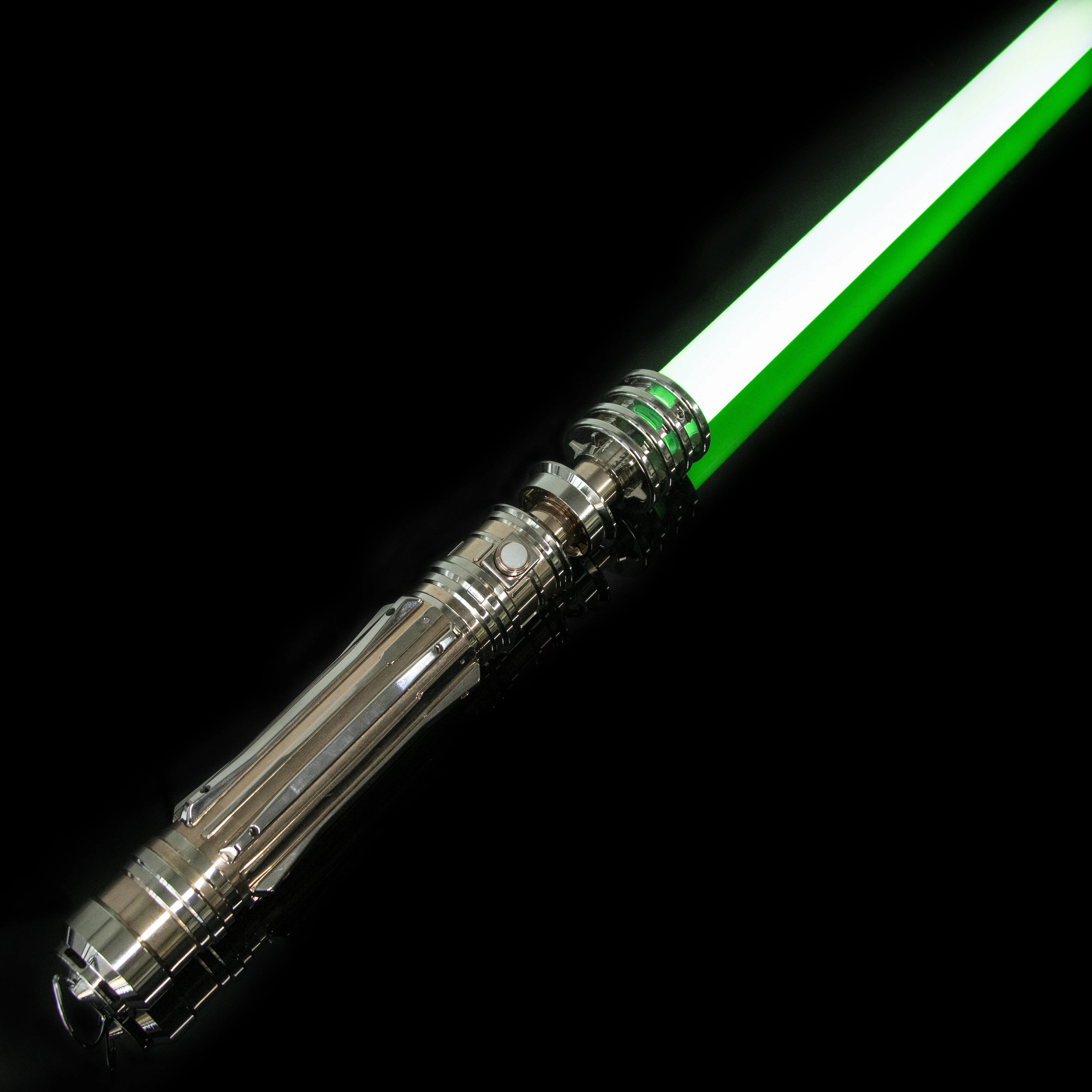

LGT световой меч-Leia Saber Smooth Swing металлическая ручка бесконечный Цвет Изменение 9 звуковых шрифтов тяжелый дуэлированный лазерный меч