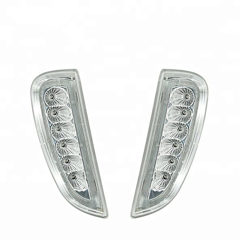 

Clear lens Amber White LED DRL Turn Signal position Lights Lamp E4 approved For Cayenne 2006-2010 2007 2008 2009