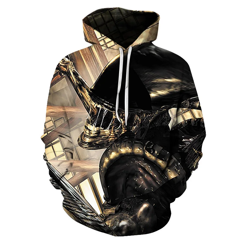 wy-2377 Уникальная толстовка с капюшоном для мужчин, Alien Vs Predator, толстовки с капюшоном для инопланетян, Мужская одежда, Harajuku, мужские/женские пуловеры в стиле хип-хоп - Цвет: wy-2377