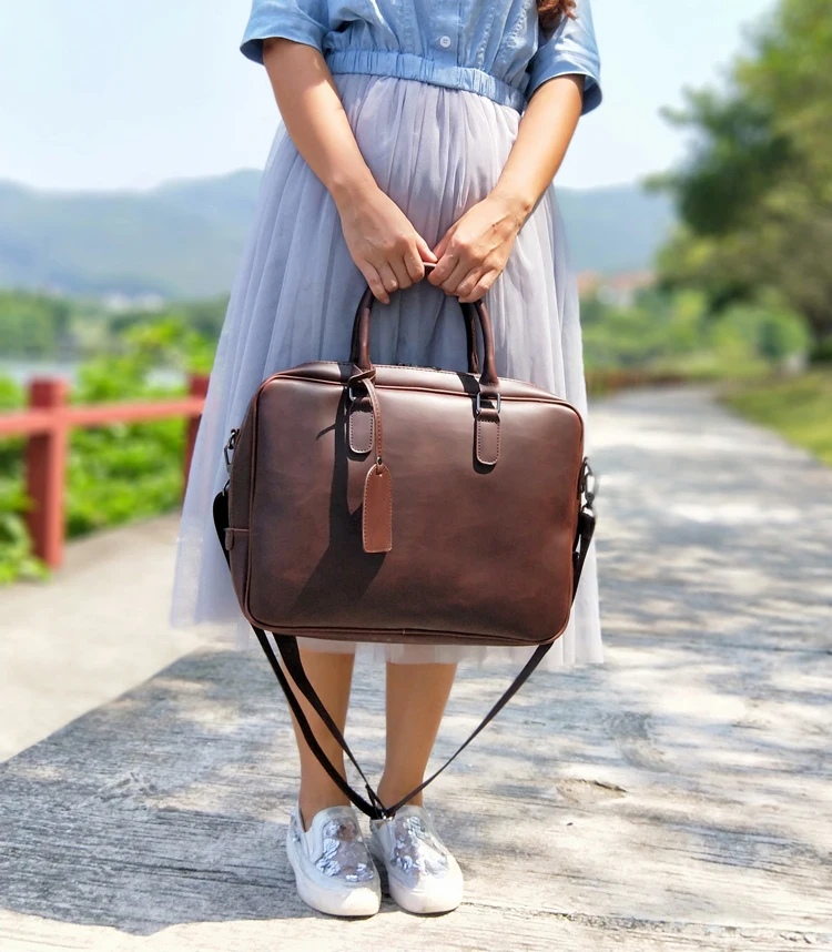 women leather briefcase  (2)