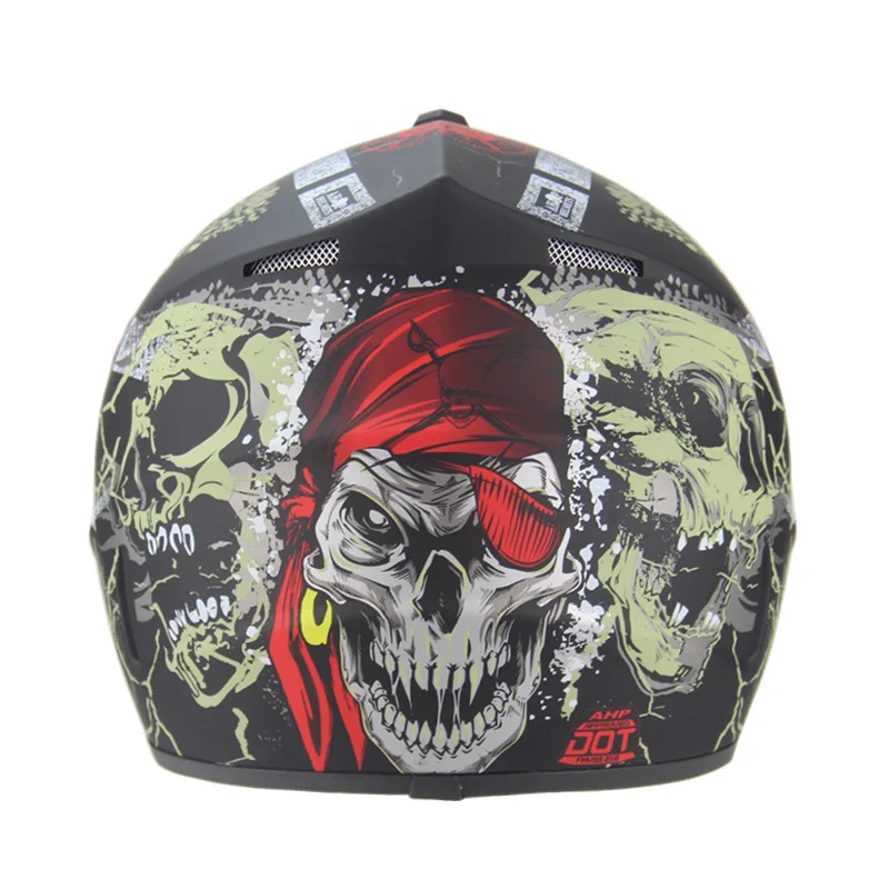 Cross Country Motorcycle Helmet Men's Mountain Downhill Helmet Women's High Race Motorcycle Helmet Kart Protective ATV Helmet