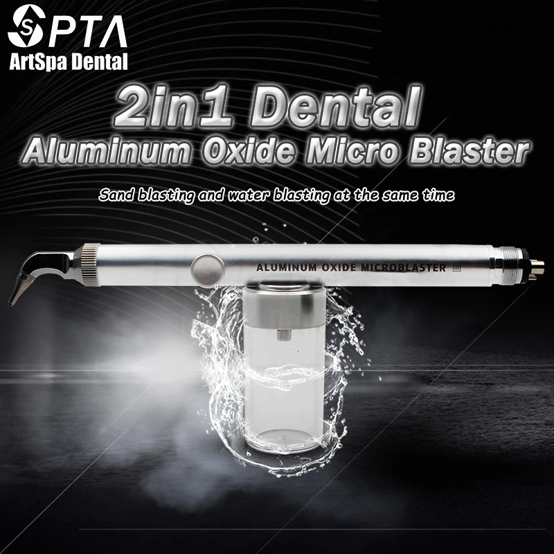 2in1 Aluminum Oxide Micro blaster/Dental Alumina Air Abrasion Polisher