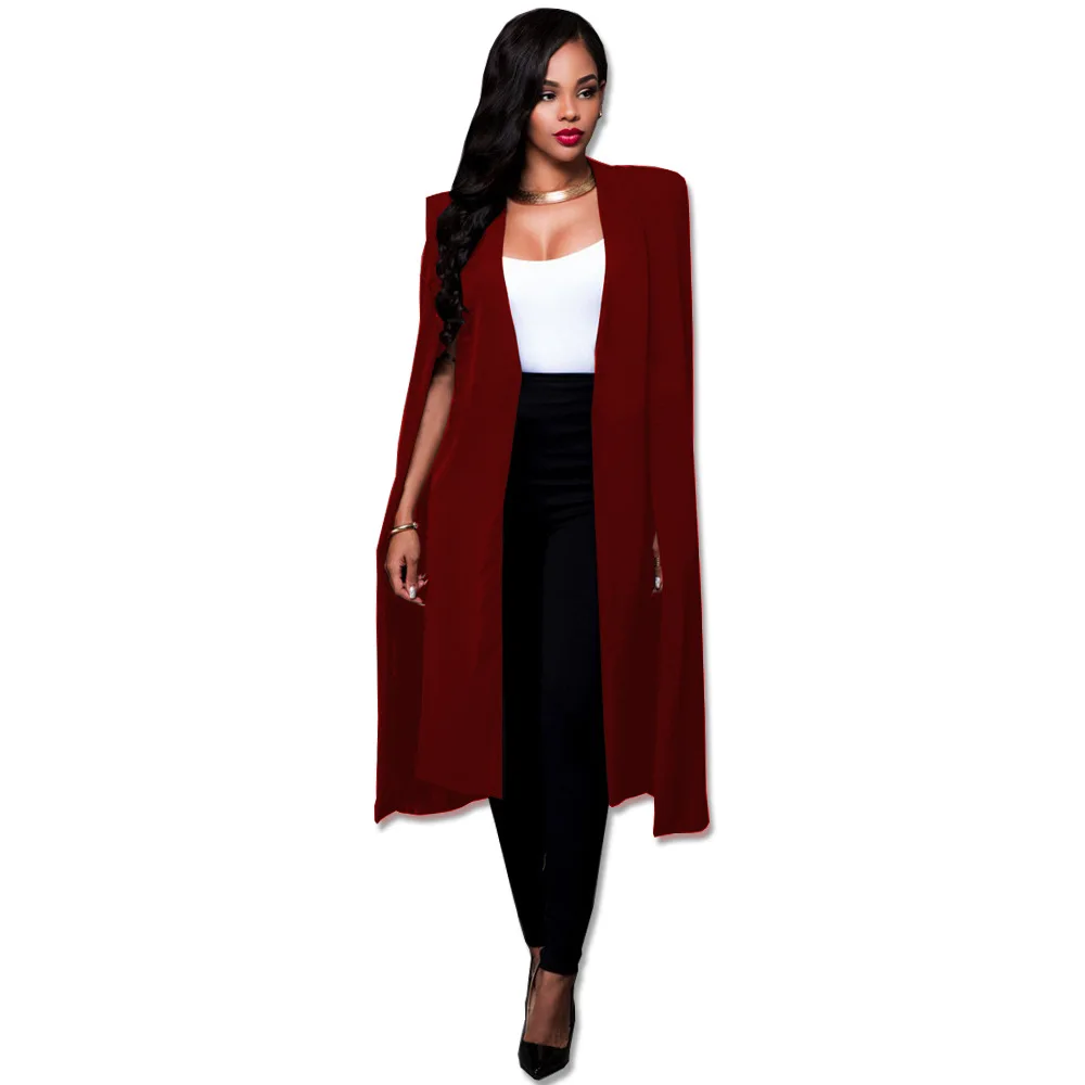 Long burgundy blazer Clearance