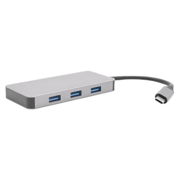 

USB C Hub Multiport Adapter 7 in 1 Converter USB3.0 Suitable for Efficient Transfer to HDMI Mobile Computer