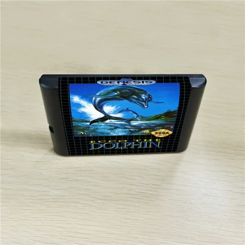 

Ecco The Dolphin - 16 bit MD Games Cartridge For MegaDrive Genesis console