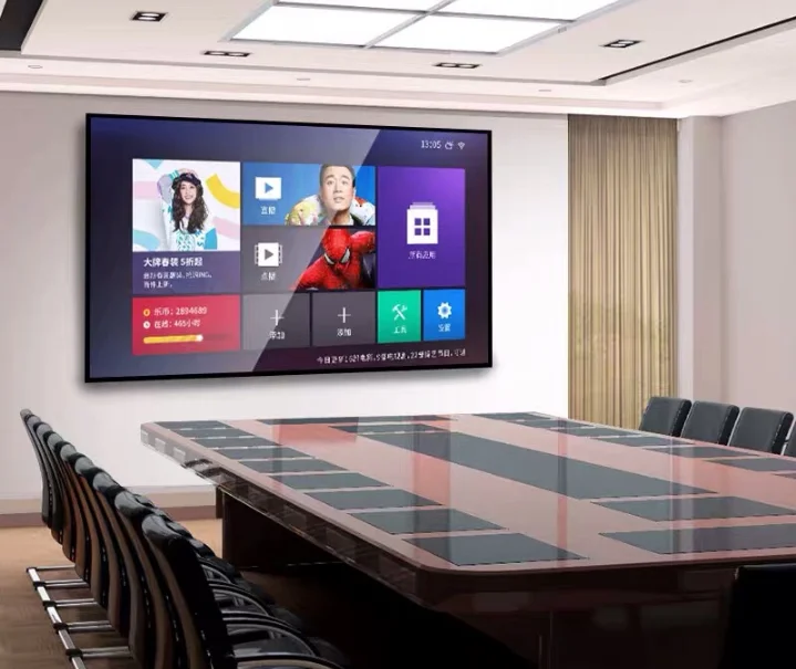  100 inch TV wifi KTV TV Android 7.1 RAM 1.5G ROM 8G t2 led TV television