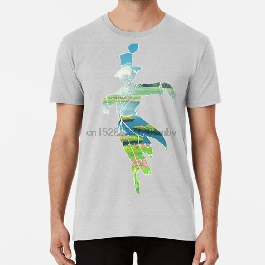 Howls Moving Castle T shirt howls moving castle studio ghibli films movie my neighbor totoro spirited away anime | Мужская одежда