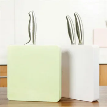 

2020 New 4 Colors Knives Block Universal Storage Clean Kitchen Stylish Wall Hang Knife Holder Kitchen Tool Supplies