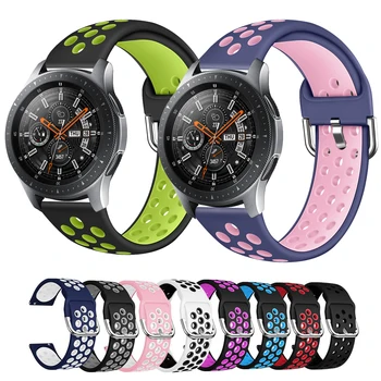 

New Sport-silicone Watch Band strap for Samsung Galaxy watch active 2 40mm 44mm Smart Wristbands for Huami Amazfit GTR 42mm belt