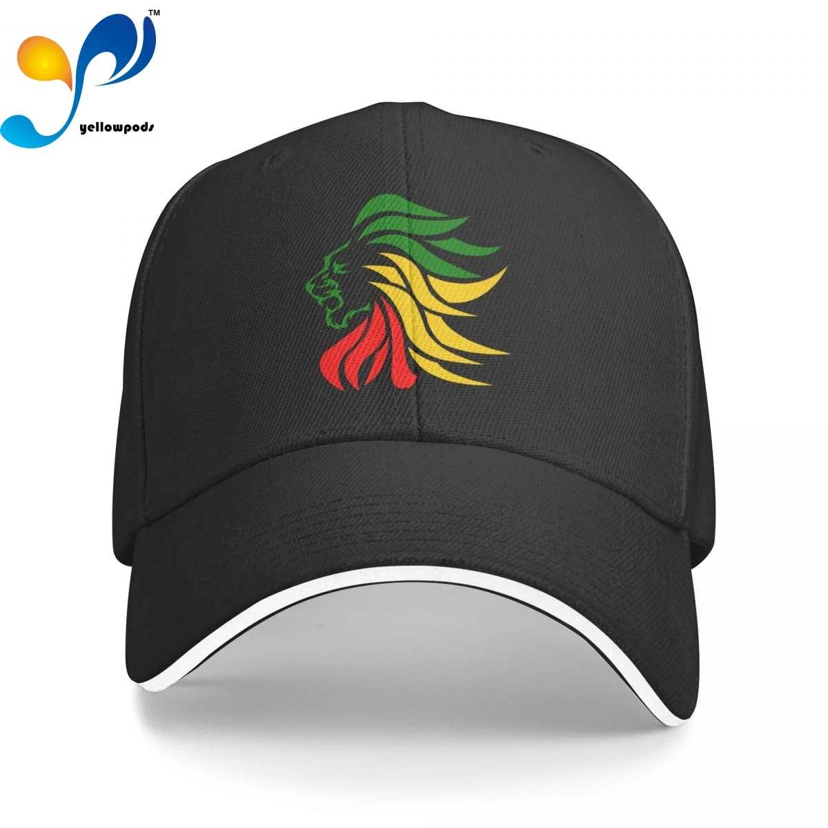 African Rasta Lion Baseball Hat Unisex Adjustable Baseball Caps Hats