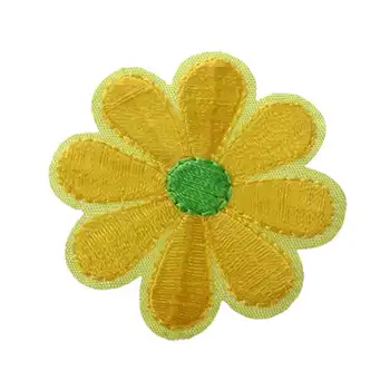 

10pcs Embroidered Applique Flower Patches Sewing Craft Decoration
